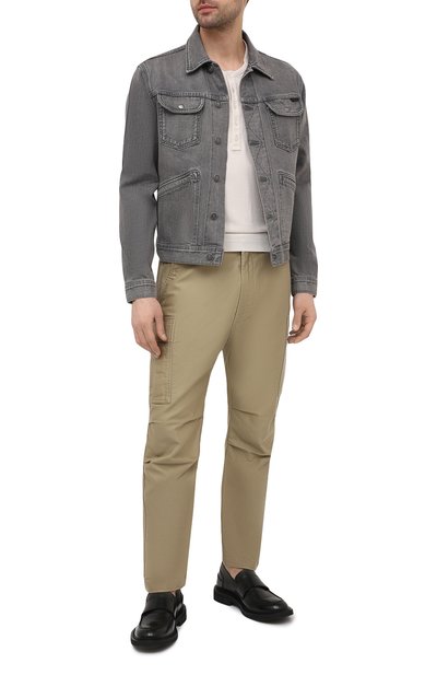 Лонгслив TOM FORD бежевого цвета по цене 41950 руб., арт. BW267/TFJ987, фото 2 Лонгслив TOM FORD, арт. BW267/TFJ987, фото 2