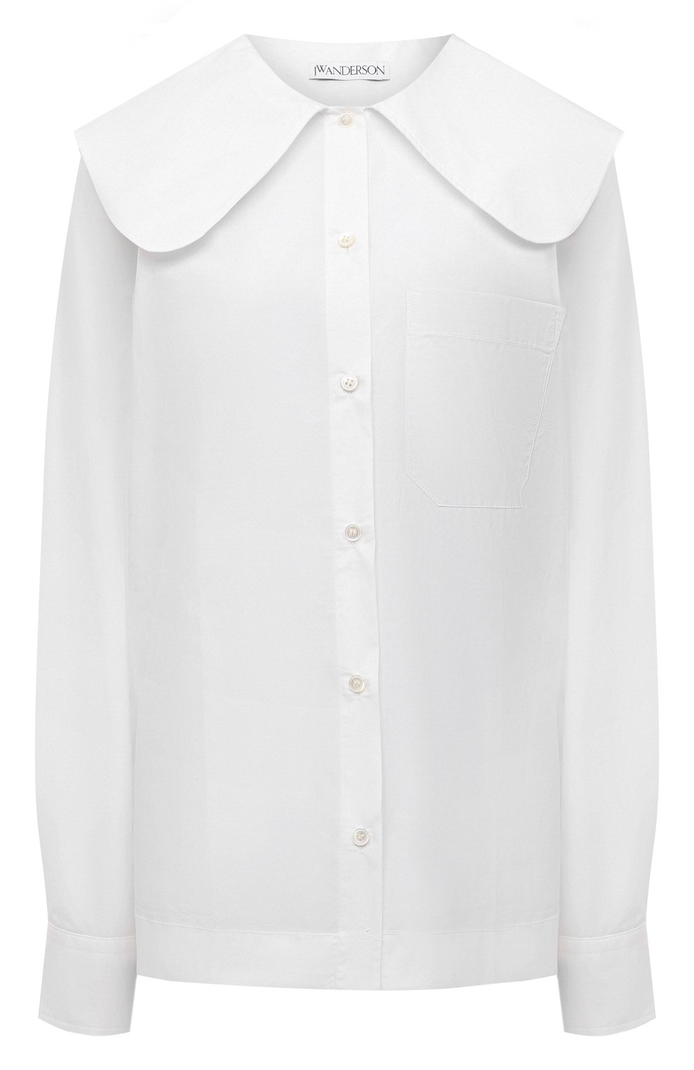 Хлопковая блузка JW ANDERSON, арт. SH0124 PG0587, фото 1