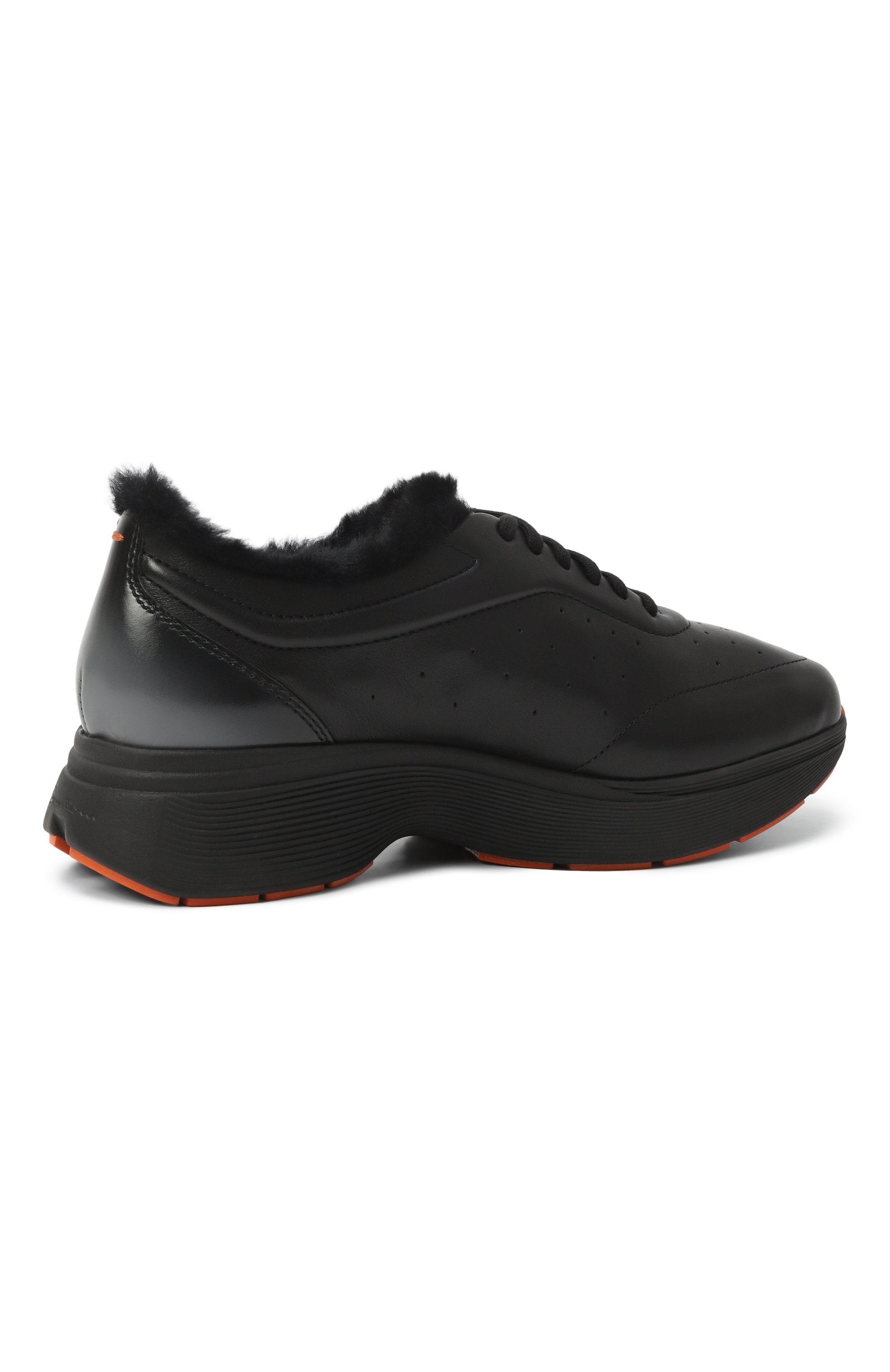 Кожаные кроссовки easy bounce SANTONI, арт. WBBG61376NERPVWC, фото 5