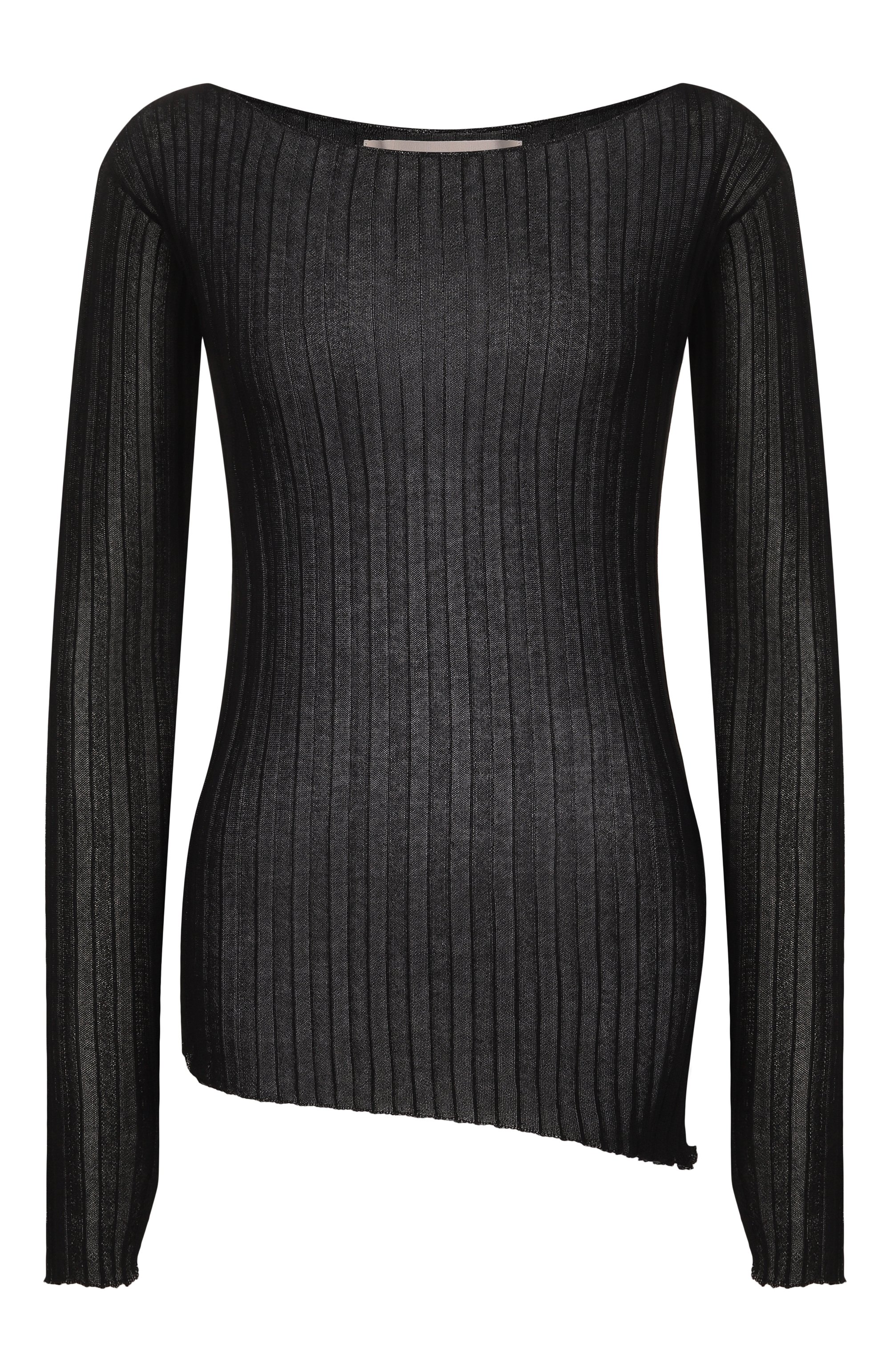 Хлопковый пуловер ISABEL BENENATO черного цвета по цене 39300 руб., арт. DK140S26, фото 1 Хлопковый пуловер ISABEL BENENATO, арт. DK140S26, фото 1