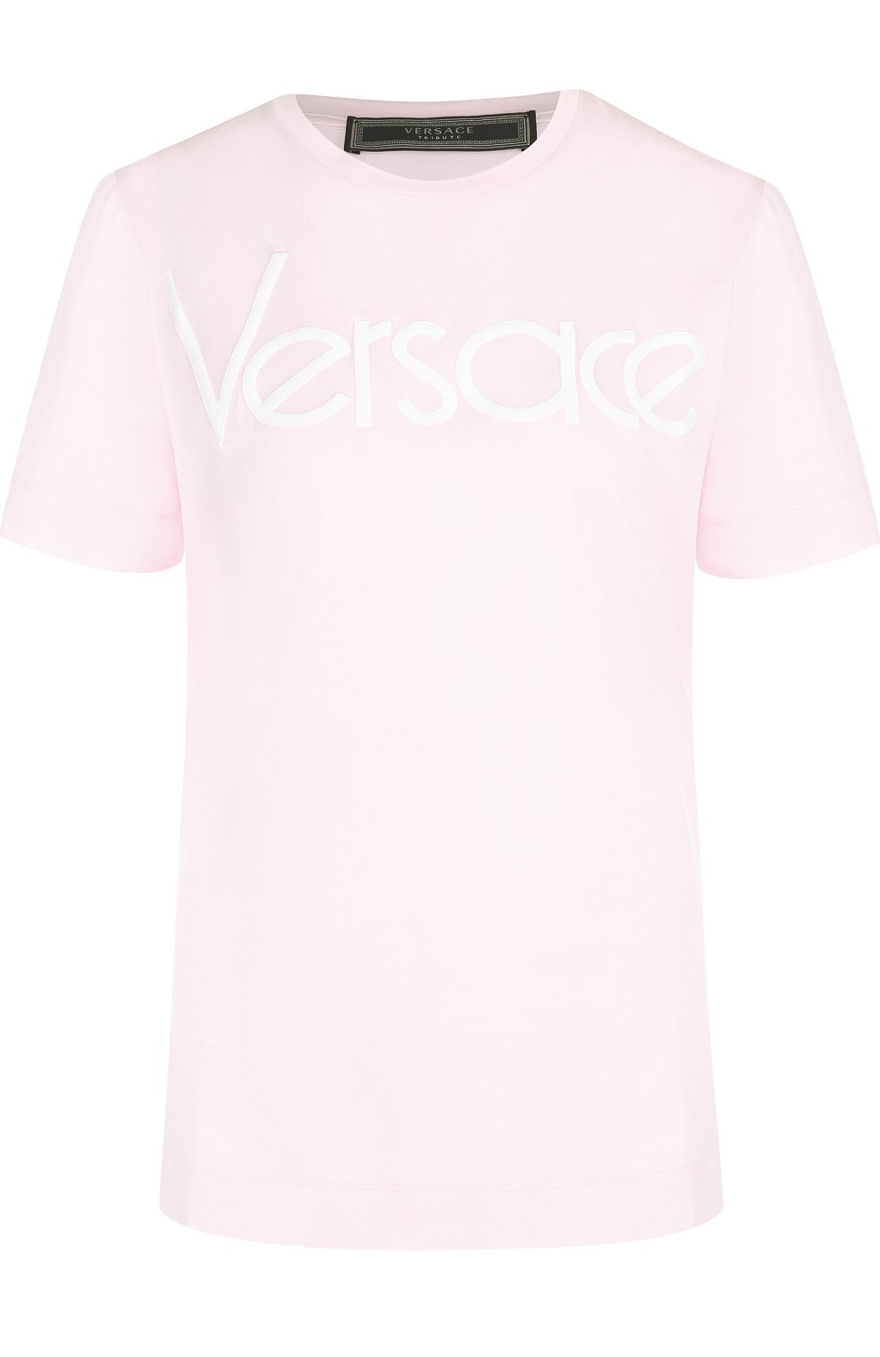 Хлопковая футболка с логотипом бренда VERSACE, арт. A80805/A201952, фото 1