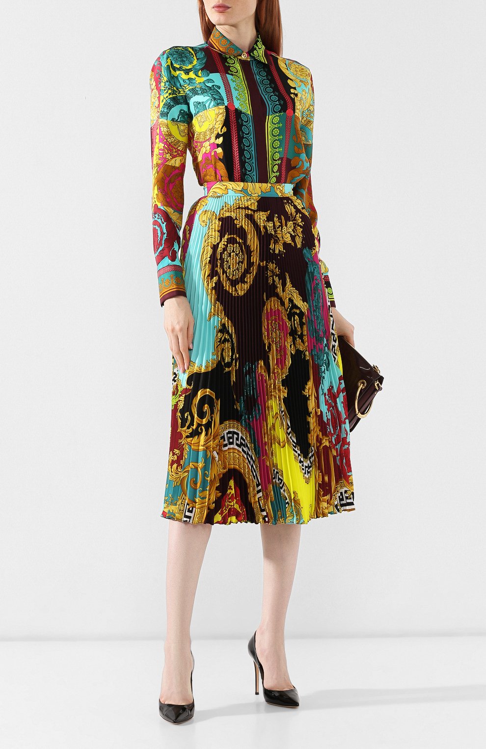 Шелковая рубашка VERSACE, арт. A82662/A230933, фото 2