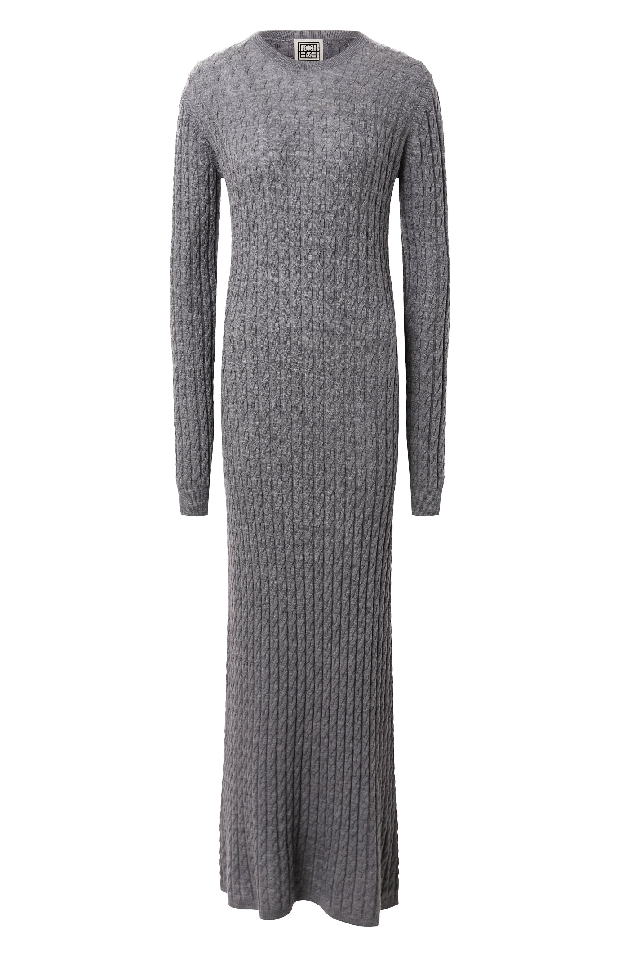 Шерстяное платье TOTEME, арт. 251-WRD0142-YA0036/074, фото 1