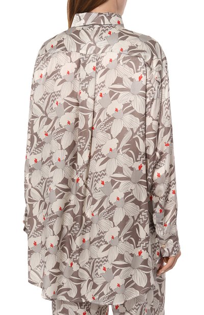 Рубашка из хлопка и шелка FREEAGE, арт. WW25.BL011.6001.130, фото 4