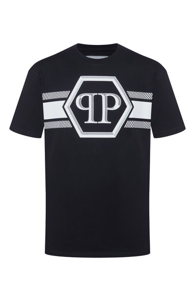 Мужская хлопковая футболка PHILIPP PLEIN, арт. SAFC MTK8884 PJY002N