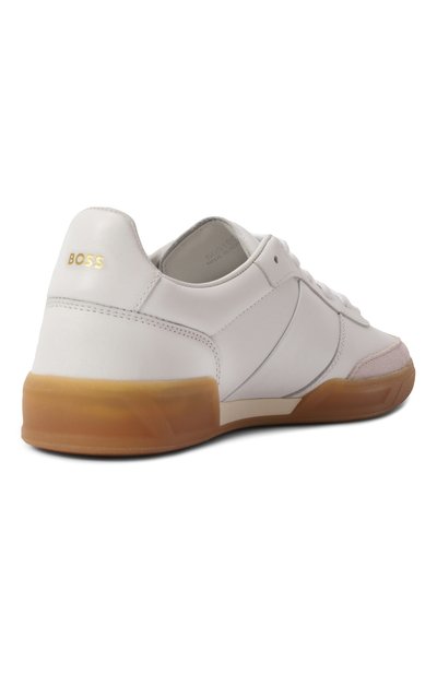 Кожаные кеды brenta tenn BOSS, арт. 50518001, фото 5