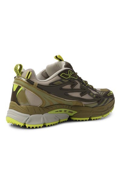 Кроссовки be right back OFF-WHITE хаки цвета по цене 64950 руб., арт. 0MIA295F25FAB0025058, фото 4 Кроссовки be right back OFF-WHITE, арт. 0MIA295F25FAB0025058, фото 4