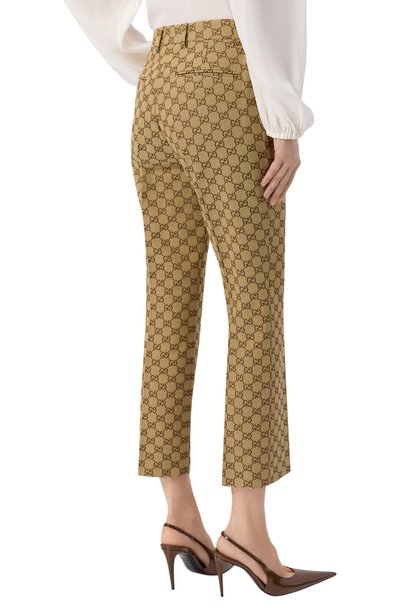 Хлопковые брюки GUCCI, арт. 786389/Z7ADE, фото 4
