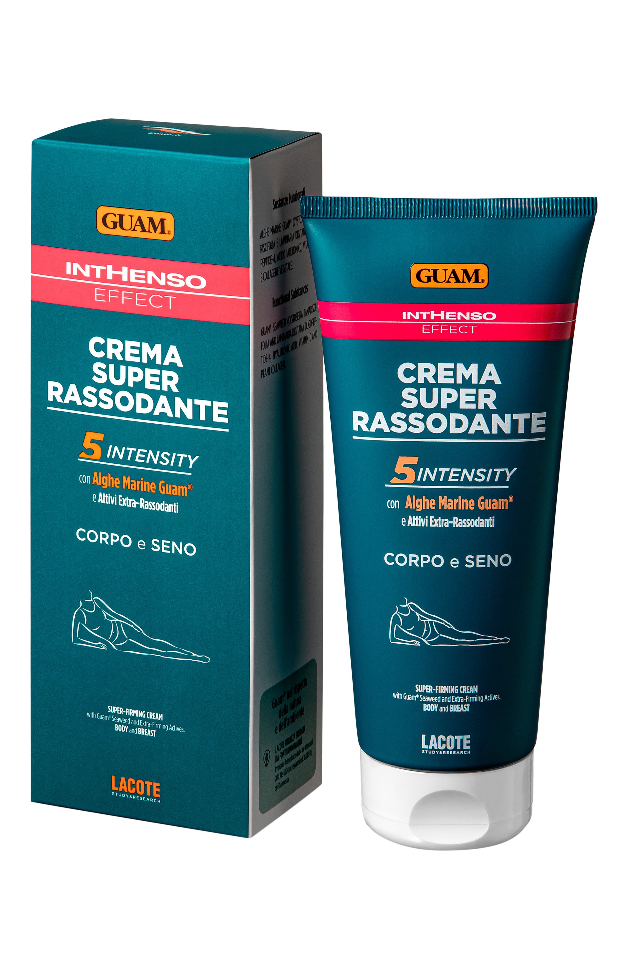 Укрепляющий крем для тела и груди inthenso effect (200ml) GUAM, арт. 8025021223957, фото 2