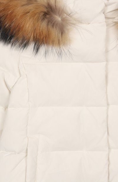 Пуховик с отделкой из енота IL GUFO, арт. A25GGM0007N0108/5-8, фото 3