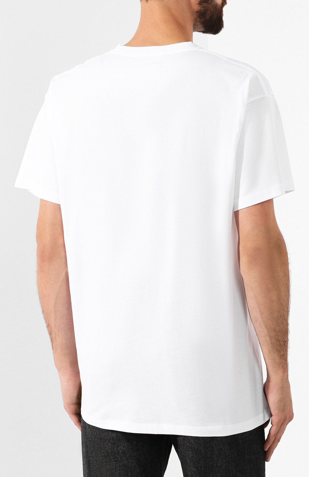 Хлопковая футболка RAF SIMONS, арт. 192-120-19001, фото 4