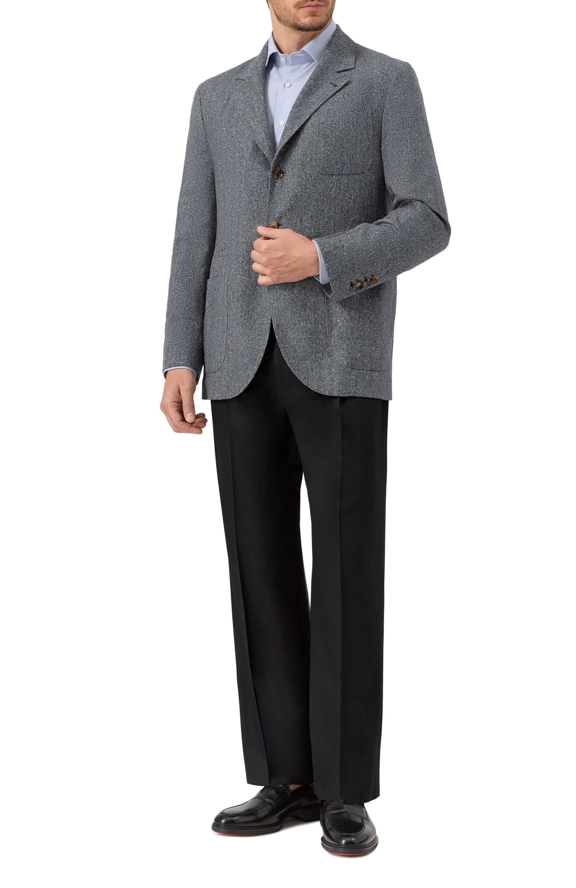 Сорочка из хлопка и кашемира MVST, арт. M0RBIDA/MAX/R0UND/608, фото 2