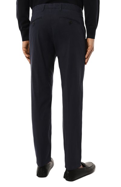 Брюки FEDELI темно-синего цвета по цене 31650 руб., арт. 7UEL0409, фото 4 Брюки FEDELI, арт. 7UEL0409, фото 4