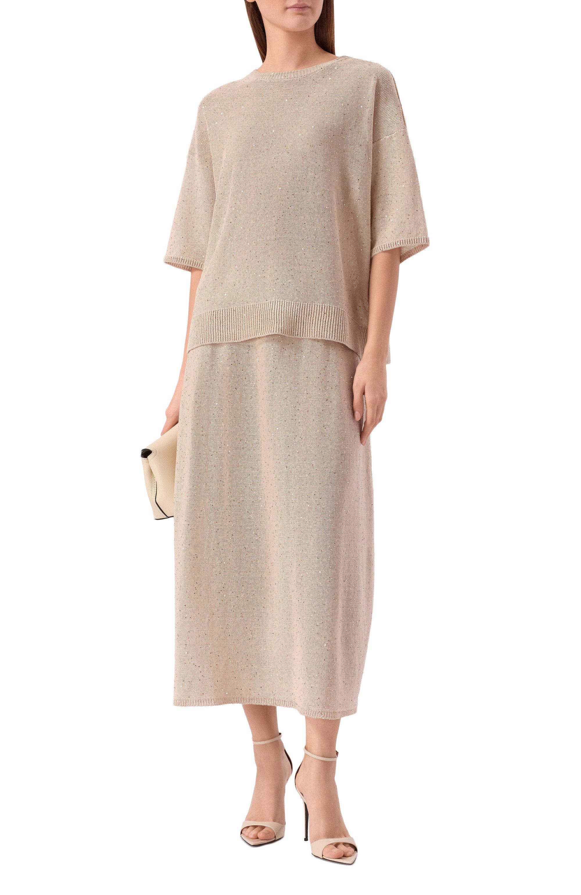 Пуловер изо льна и хлопка ANTONELLI FIRENZE, арт. 41798Q/01625, фото 2