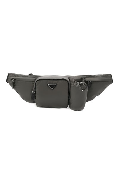 Текстильная поясная сумка PRADA, арт. 2VL056-2DMG-F0414-WNO, фото 1