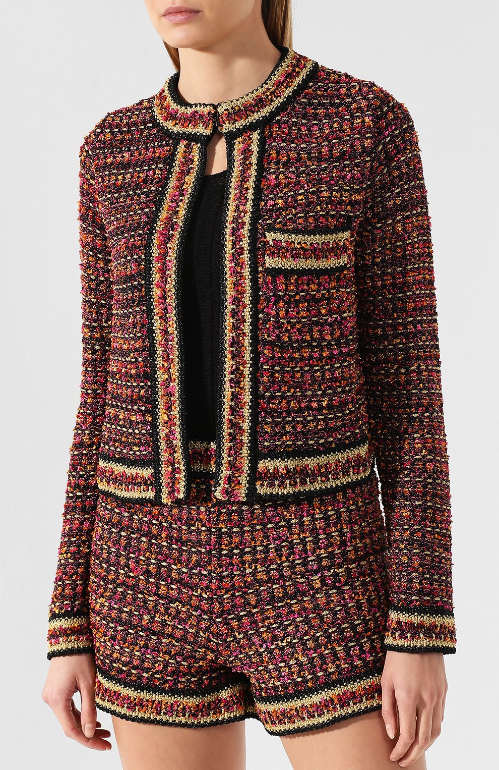 Твидовый кардиган M MISSONI, арт. 2DF00004/2K0031, фото 3