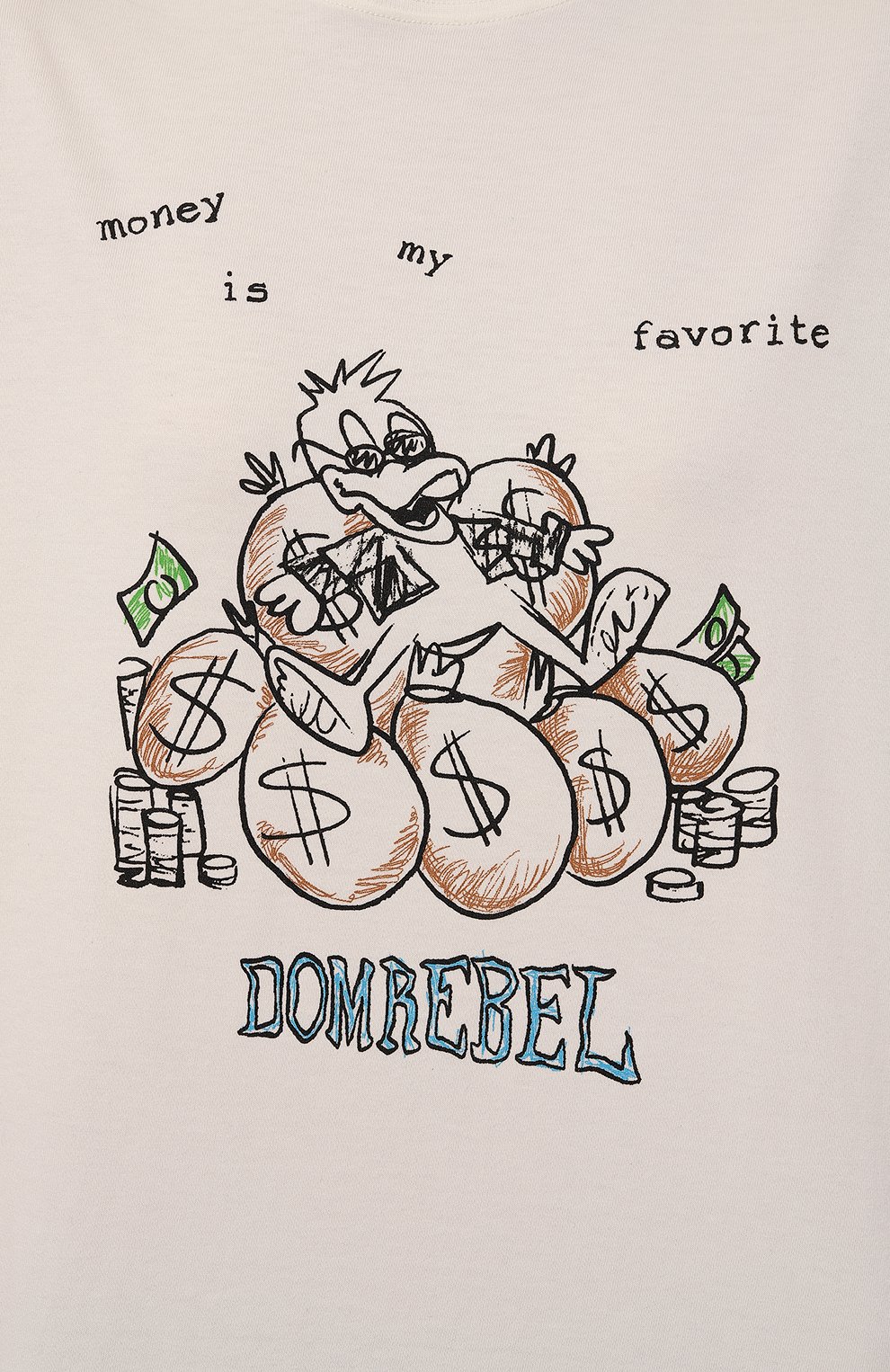 Хлопковая футболка DOMREBEL, арт. FAV0RITE/T-SHIRT, фото 5