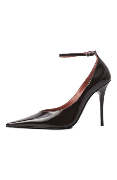 Кожаные туфли anok 105 AMINA MUADDI, арт. AN0K PUMP/PATENT, фото 4