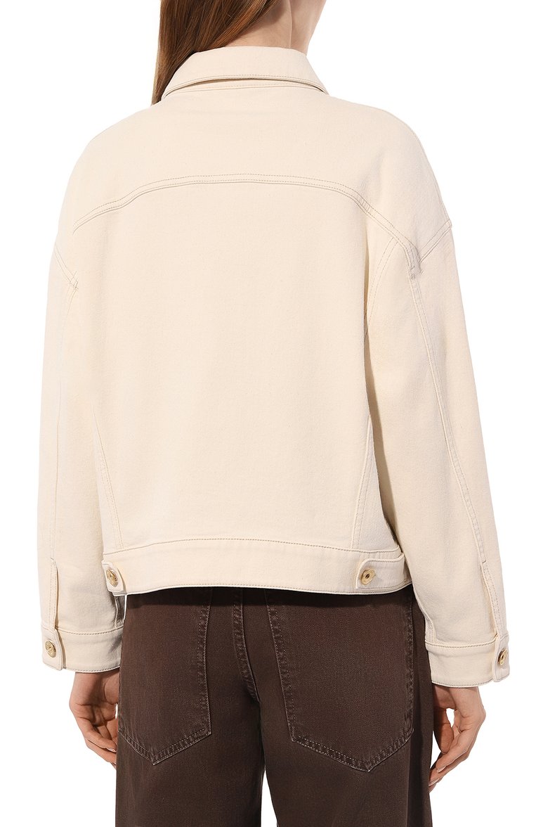 Джинсовая куртка BRUNELLO CUCINELLI, арт. MB0572989P, фото 4