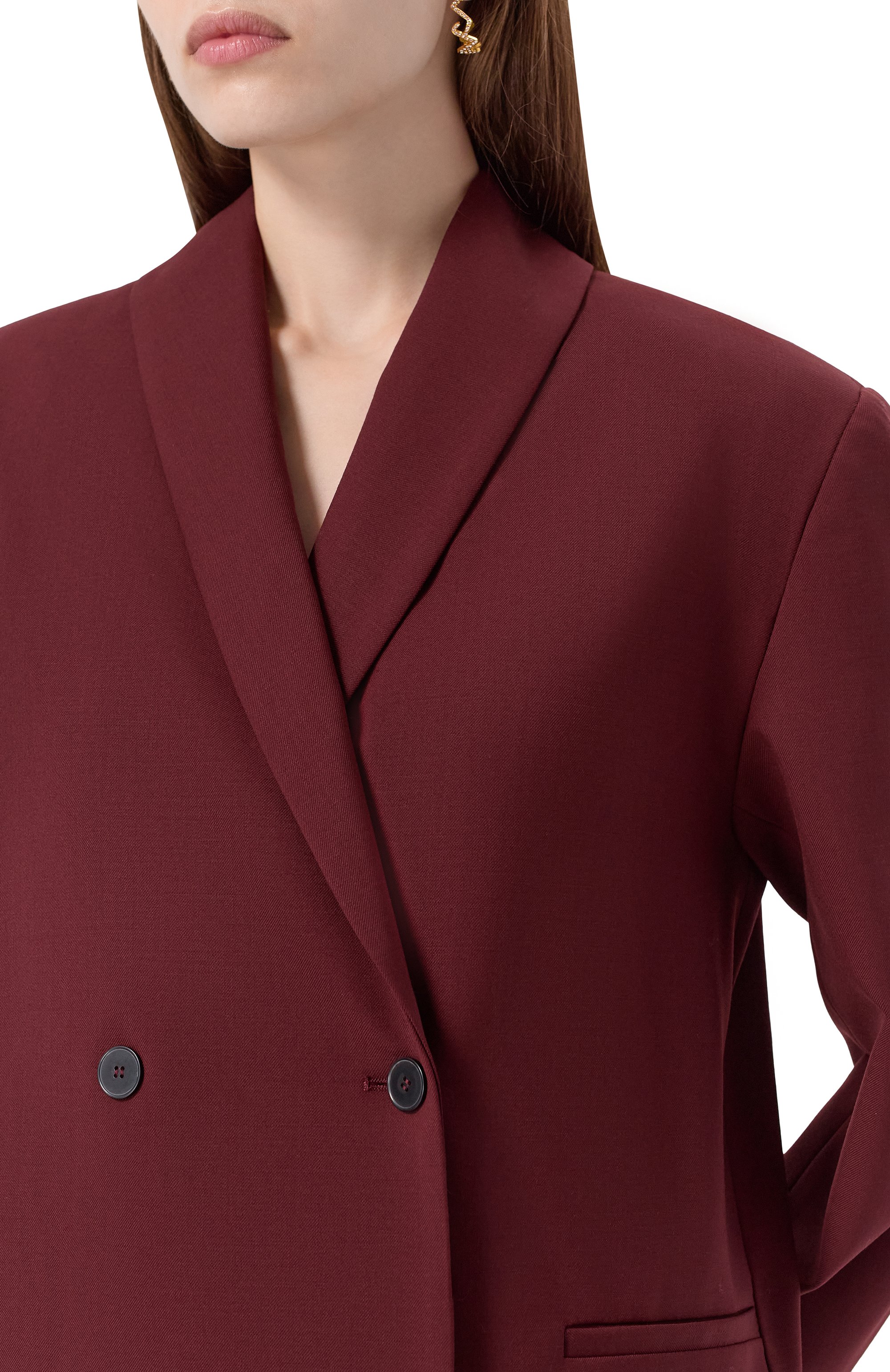 Шерстяной жакет LOULOU DE SAISON, арт. SANCIA LDS, фото 5