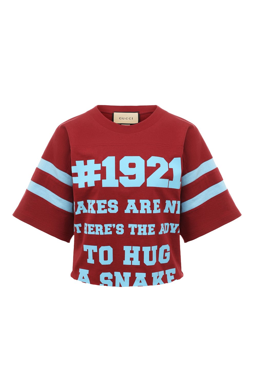 Хлопковая футболка GUCCI, арт. 660868 XJDKG, фото 1