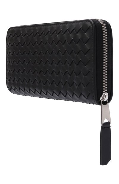 Кожаное портмоне BOTTEGA VENETA черного цвета по цене 140500 руб., арт. 796967/V69G2, фото 2 Кожаное портмоне BOTTEGA VENETA, арт. 796967/V69G2, фото 2