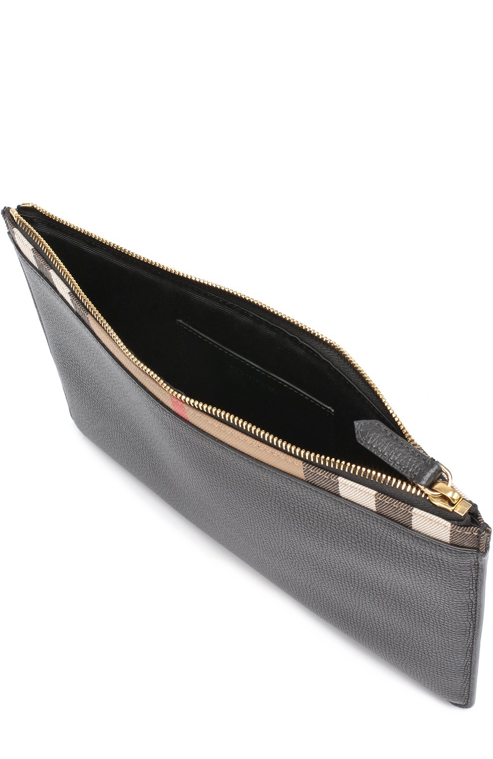 Кожаный чехол для ipad с текстильной отделкой BURBERRY, арт. 4042004, фото 3