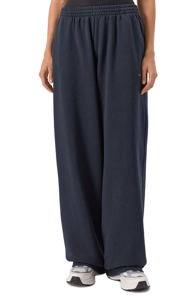 Хлопковые брюки BALENCIAGA черного цвета по цене 126000 руб., арт. 842201/TSV03, фото 3 Хлопковые брюки BALENCIAGA, арт. 842201/TSV03, фото 3