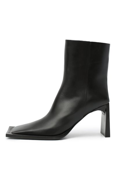 Кожаные ботильоны flat 90 BALENCIAGA, арт. 636632/WB980, фото 3