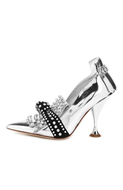 Кожаные туфли BURBERRY, арт. 8020382, фото 3