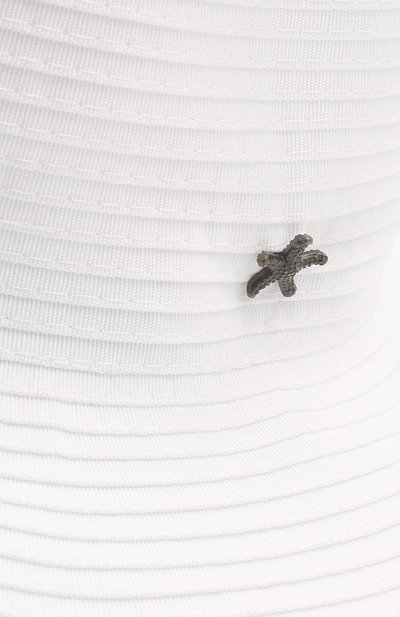 Шляпа с широкими полями SHAN белого цвета по цене 28610 руб., арт. 0550-07, фото 3 Шляпа с широкими полями SHAN, арт. 0550-07, фото 3