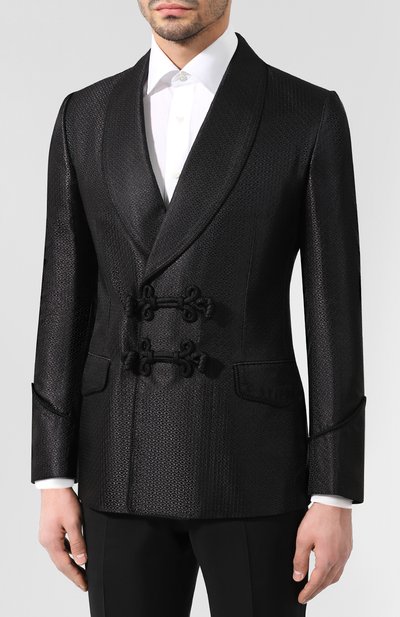 Шелковый пиджак DOLCE & GABBANA, арт. G2MR4T/FJ1FG, фото 3
