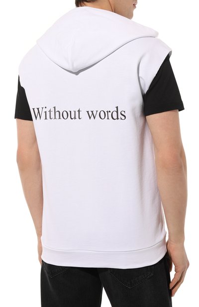 Хлопковый жилет DIEGO VENTURINO, арт. D3S3FLSZW0W, фото 4