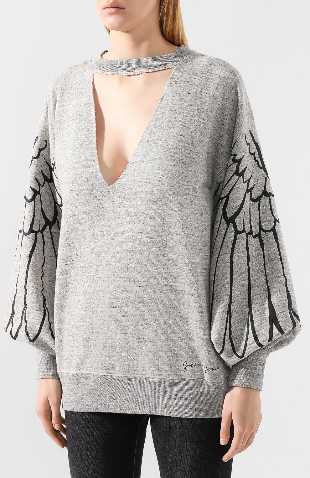 Хлопковый свитшот GOLDEN GOOSE DELUXE BRAND, арт. G35WP027.R3, фото 3