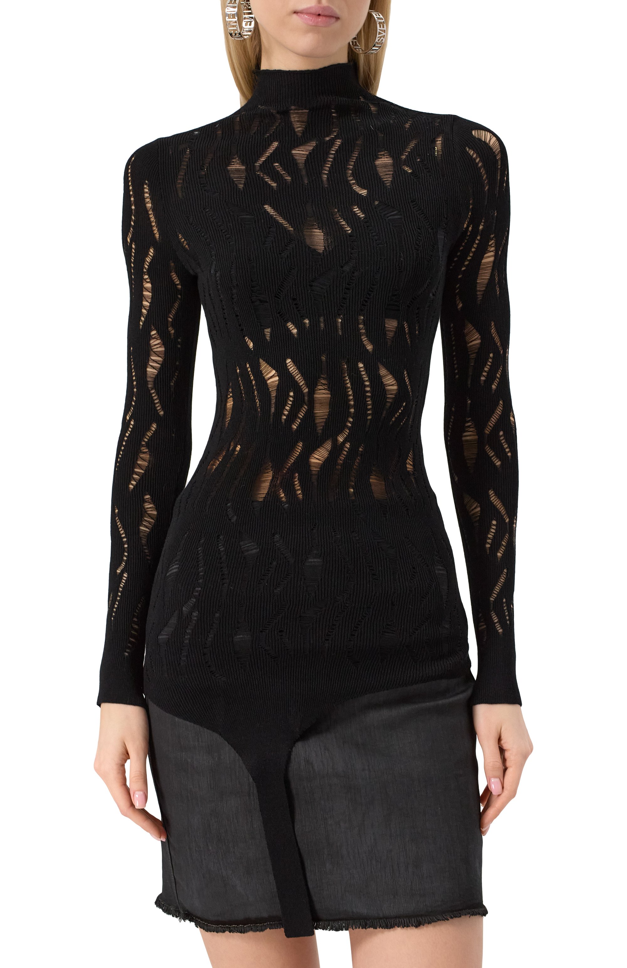 Водолазка из вискозы SSHEENA, арт. 25SSKRY FS25002, фото 3