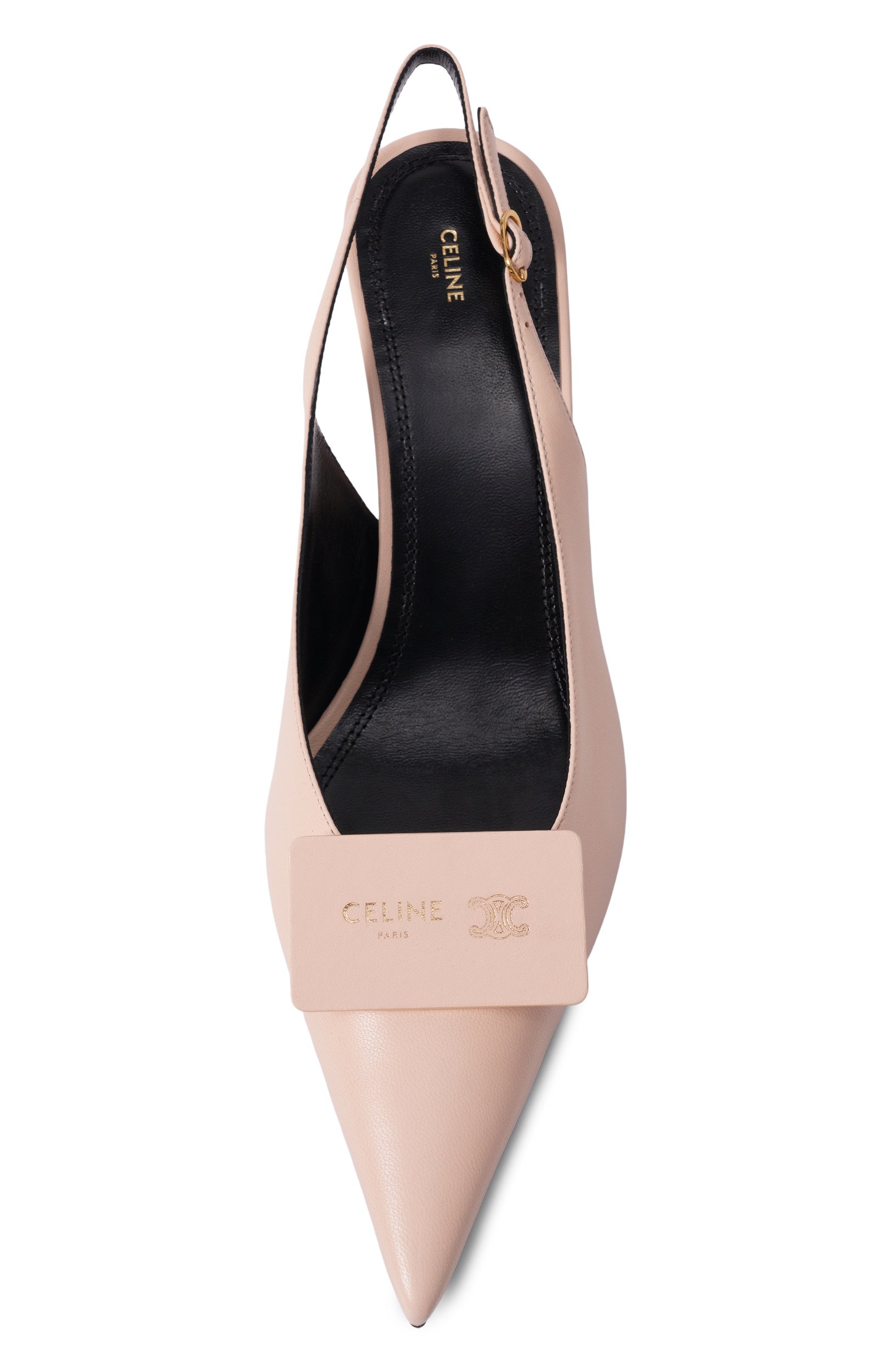 Кожаные туфли signature 50 CELINE, арт. 366415268C/GKA6, фото 6