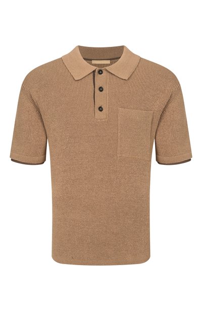 Мужской поло изо льна и хлопка 12 STOREEZ, арт. 137210