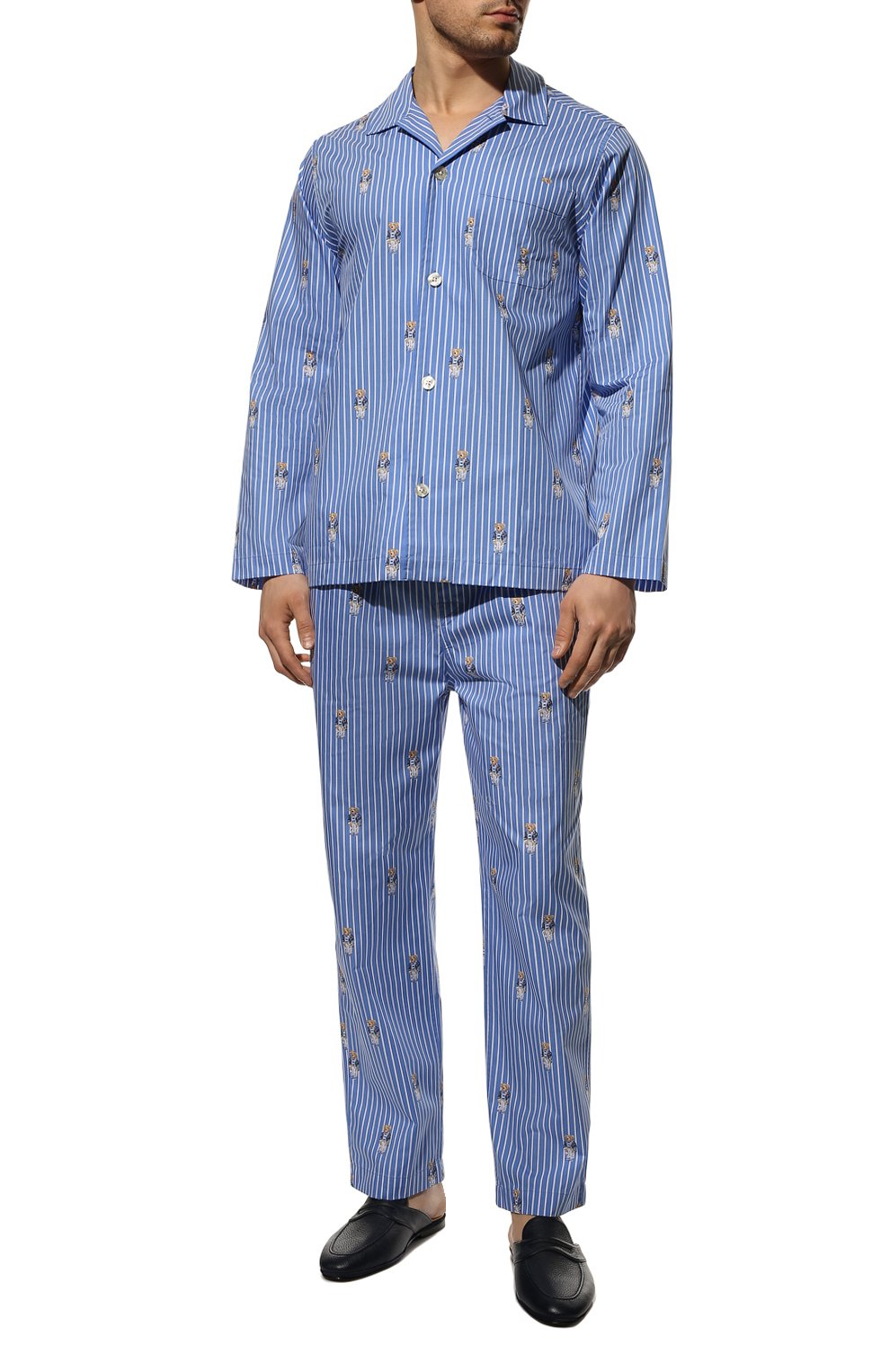 Хлопковая пижама POLO RALPH LAUREN, арт. 714862801, фото 2