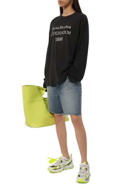 Хлопковый лонгслив ACNE STUDIOS, арт. FN-UX-TSHI000016/CL0197, фото 2