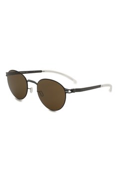 Женские солнцезащитные очки MYKITA коричн�евого цвета, арт. CARL0/ST0RMGREY/BLUEGREY | Фото 1 (Кросс-КТ: С/з-унисекс; Региональные ограничения белый список (Axapta Mercury): Не проставлено, RU; Нос: Не проставлено; Тип очков: С/з; Материал: Металл; Очки форма: Круглые; Оптика Гендер: оптика-унисекс)