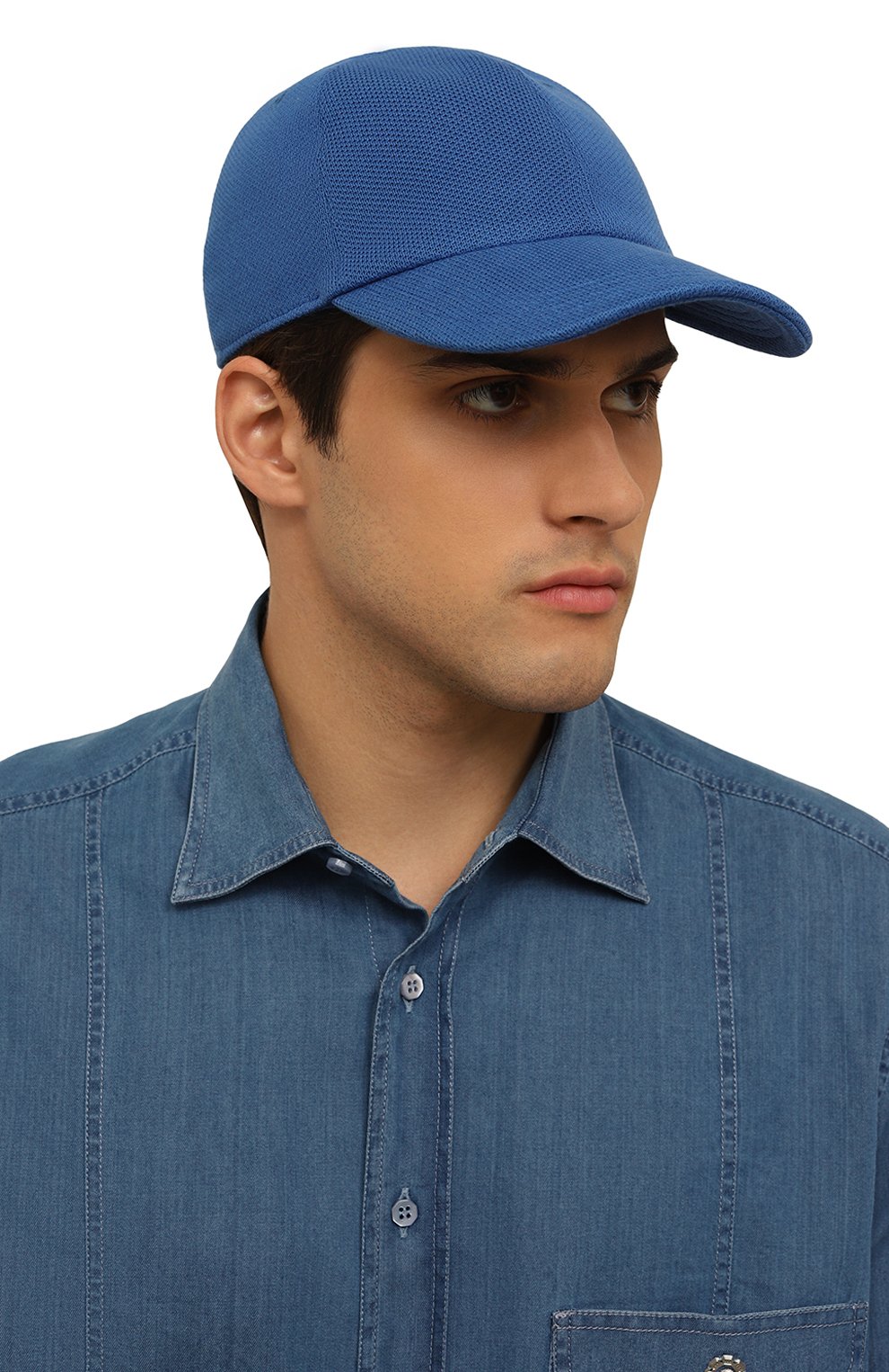 Хлопковая бейсболка KITON, арт. UCAPP25K0712D, фото 2