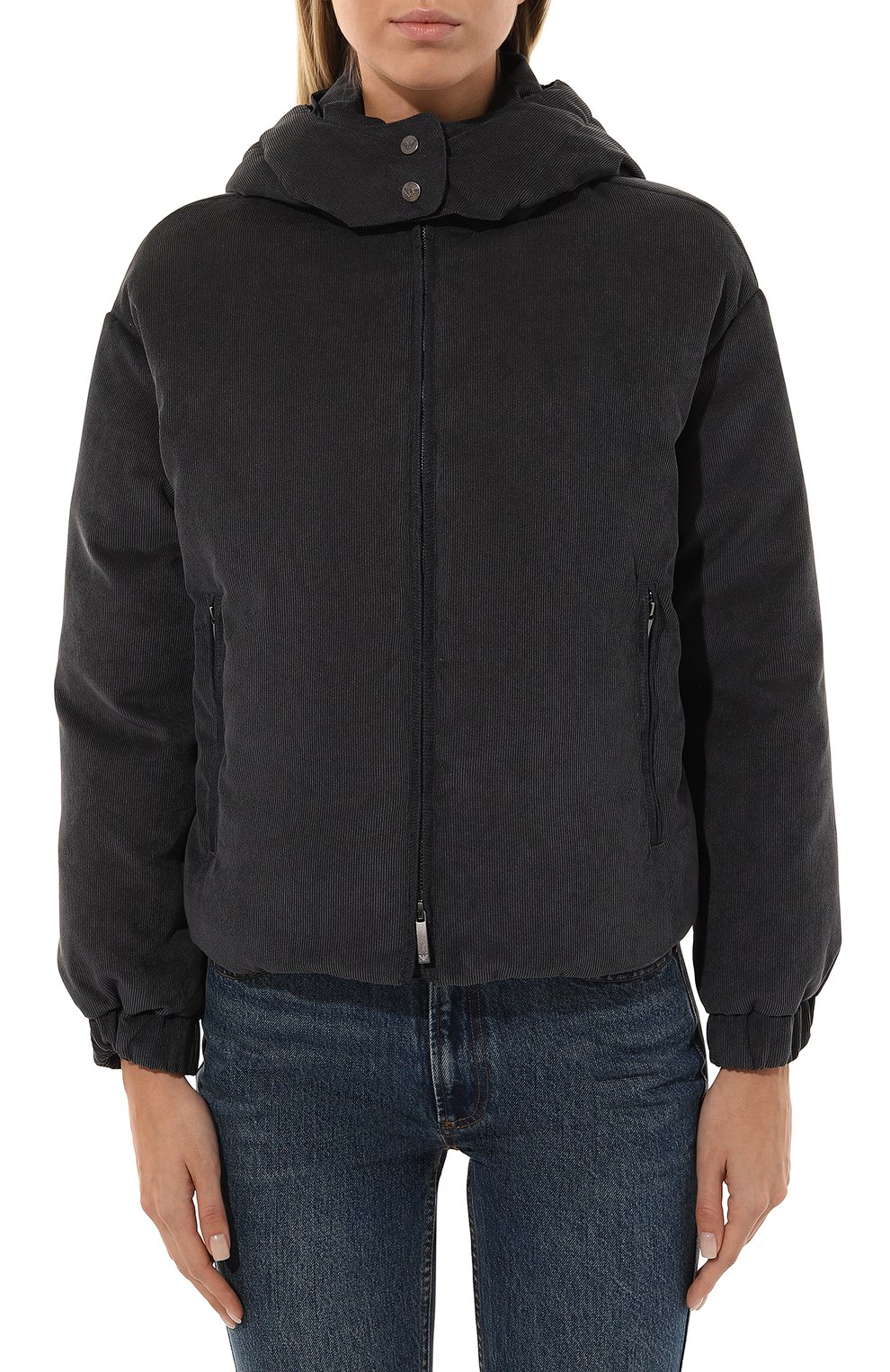 Вельветовый пуховик EMPORIO ARMANI, арт. 6D2B65/2NGHZ, фото 3