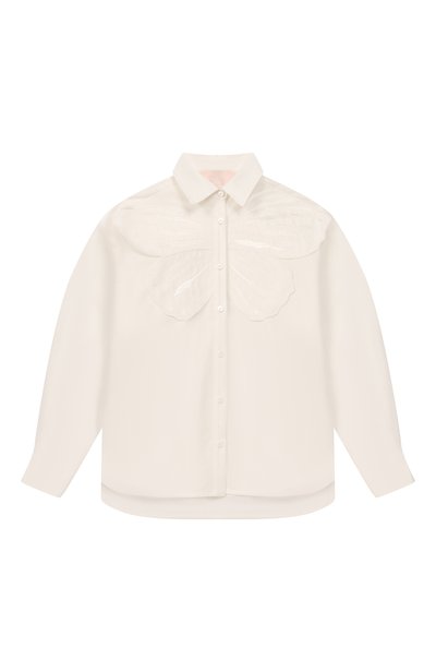 Хлопковая рубашка BLUMARINE, арт. BFCA0330/CA030