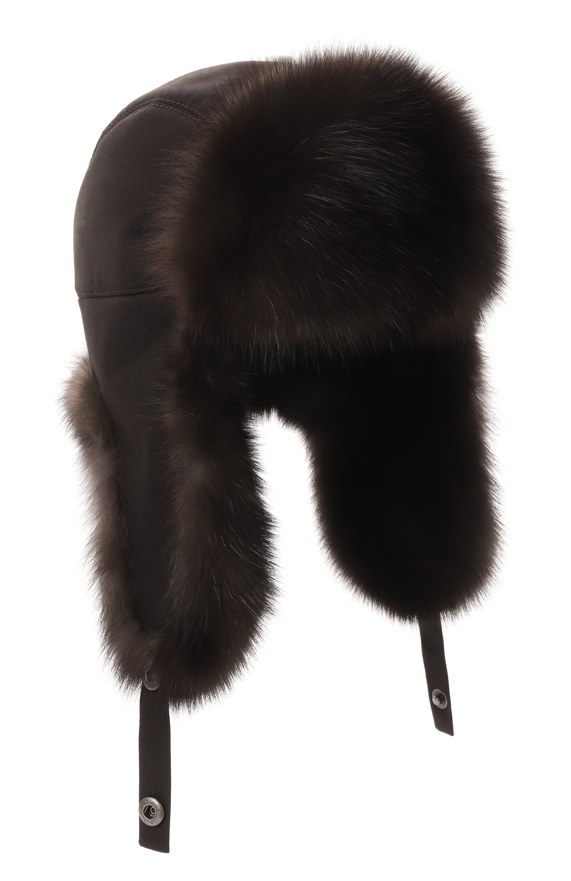 Шапка-ушанка авиатор с мехом соболя BLACK SABLE, арт. BS-24004EB/А, фото 1