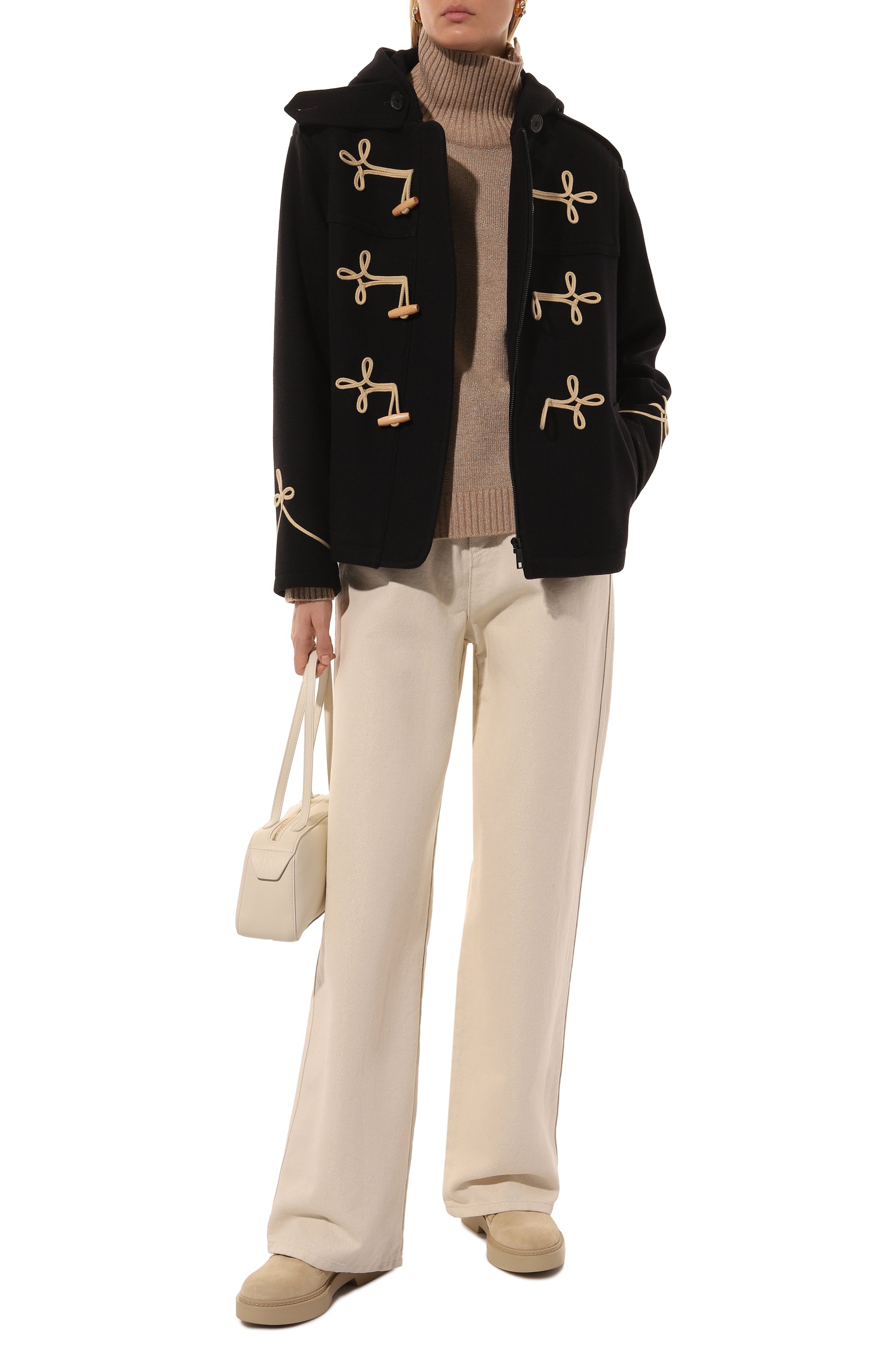 Шерстяное полупальто THE KOOPLES, арт. FMAN29012K, фото 2