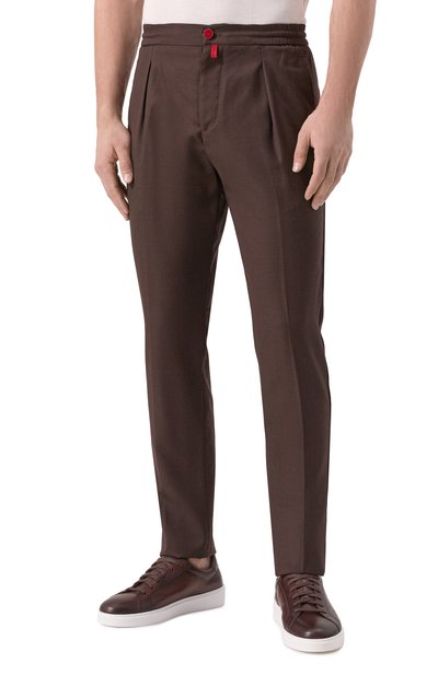 Шерстяные брюки KITON, арт. UP1LACK0629F05, фото 3