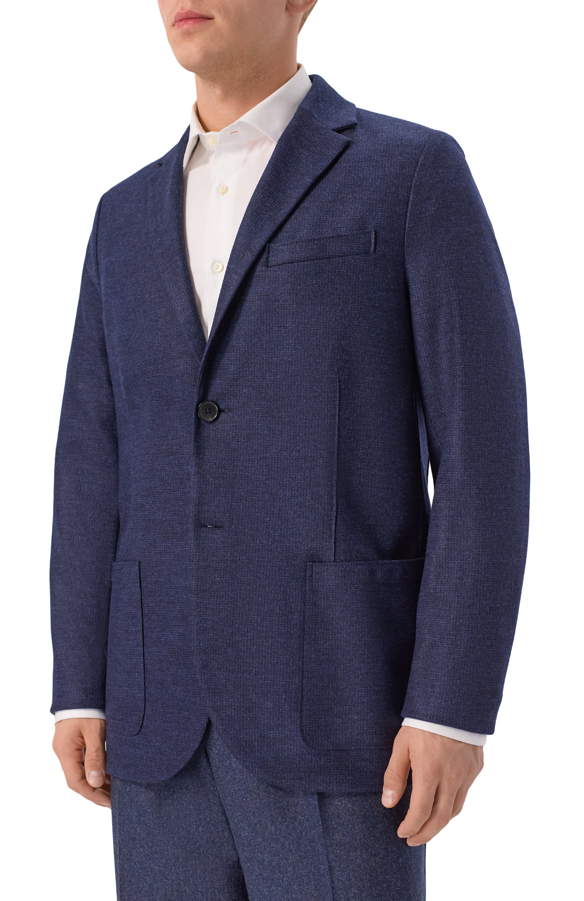 Шерстяной пиджак HARRIS WHARF LONDON, арт. CL8P22MVA, фото 4