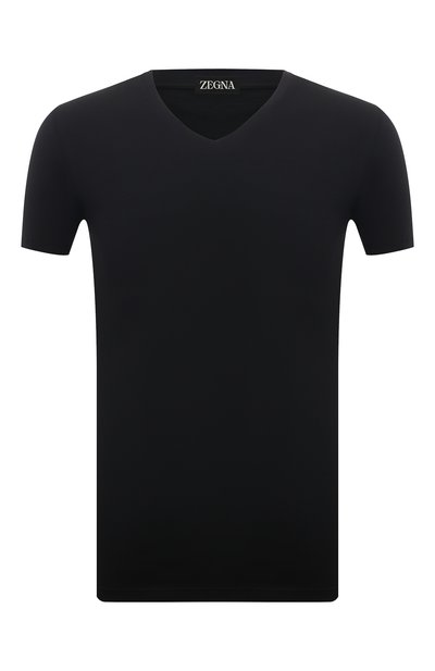 Мужская хлопковая футболка ZEGNA, арт. N2M800090