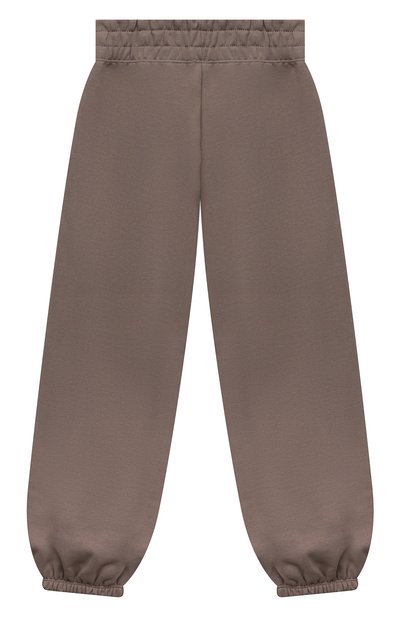 Хлопковые джоггеры HINNOMINATE серого цвета по цене 11300 руб., арт. HKW2/3641PF0044, фото 2 Хлопковые джоггеры HINNOMINATE, арт. HKW2/3641PF0044, фото 2