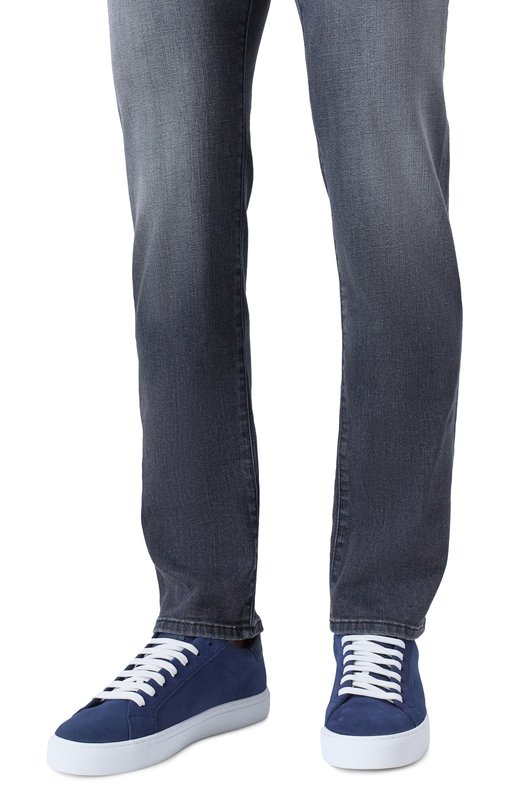 Замшевые кеды Oil Hide and Jack E0ILLYBLWHT Синий  E0ILLYBLWHT Фото 3